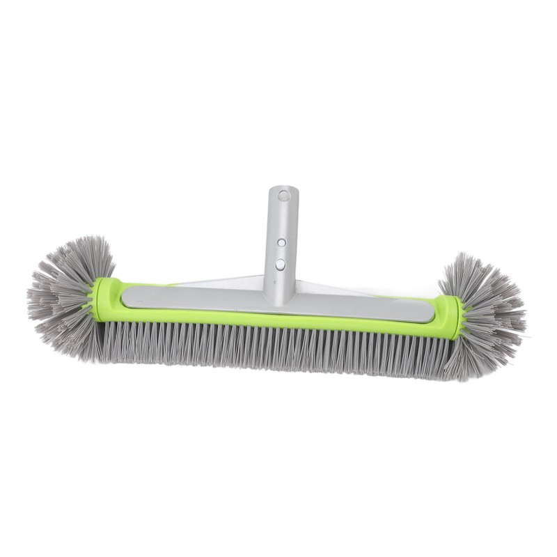 Pool Cleaning Brush Head Plastic Nylon Bristles Prevent Scratch Swimming