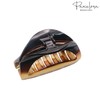 Parcelona French Vrille Golden Shell Brown Jaw Hair Claw Clip