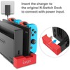 ipega PG-9186 Joy-Con Handle, Charging Holder, 4 Simultaneous Charging, Joy-Con