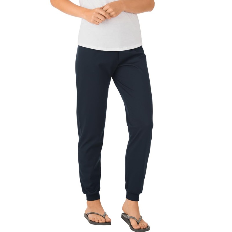 Trigema Women's Bottoms Blue Blau (Blau 046) Medium