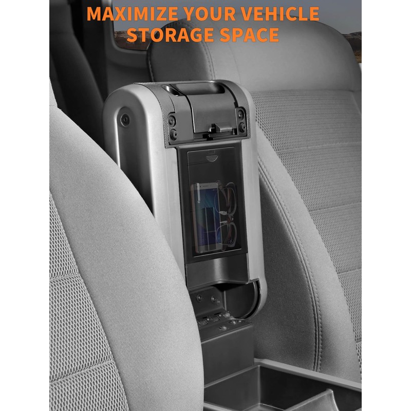 Savadicar One-Touch Hidden Storage Organizer Compatible with 2007-2010 Jeep Wrangler