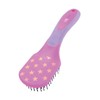 HyShine Stars Easy Grip Mane and Tail Brush: Pur/Pink