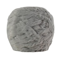 Trzzyan 3.5 Oz/Skein Soft Fur Yarn Fluffy Fuzzy Yarn Blanket Yarn for Knitting Fancy Yarn for Crochet Weaving DIY Bulky Weaving Crafts Making Blankets, Clothes, 3.5 Oz/Skein (1 skeins, Koala Grey)