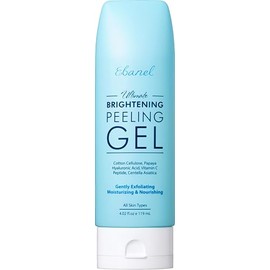 Ebanel Exfoliante Facial Exfoliante Gel Peeling con Aloe, Miel, Péptidos, 4.12 oz (4.1 fl oz)
