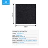 Grefinity 100" x 100" Hot Tub Mat, Outdoor Indoor Inflatable