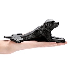 SUMTree Cast Iron Dog Decorative Door Stop Heavy Duty Dog Door Wedge Cute Animal Door Stopper Bathroom Living Room Office Doors Ornament to Stop Your Bedroom Bathroom Living Room Doors