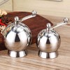Pepper Grinder with Long Crank 304 Stainless Steel Round Hand