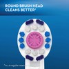 Oral-B 3D White Electric Toothbrush Replacement Brush Heads Refill, 3