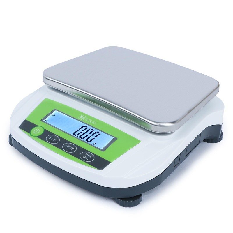 U.S. Solid Precision Balance, 5000g/11lb x 0.01g Analytical Digital Lab