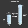 WinZo Toilet Flexible Extension Pipe Connector Parts For Rear Outlet