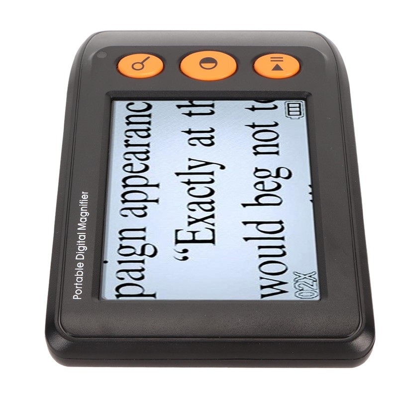 Digital Magnifier 3.5in LCD 2X‑25X Magnification AV Output Reading Magnifier
