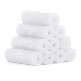 OFFCUP Aligner Chewies, Pack of 10 Aligner Tray Seater Chewies for Aligner Chompers, Aligner Tray Seaters Chewies Aligner Tray Seats for Looping Chewie - White