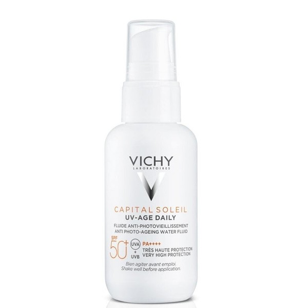 Vichy Capital Soleil UV Age Daily SPF 50+ Anti-Aging Sun Cream, 40ml