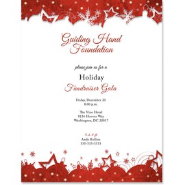 PaperDirect Red Gala Printable Border Papers, 8.5 x 11, 100 Count