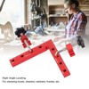2 Pack Corner Clamps for Woodworking, Right Angle Clamp Positioning