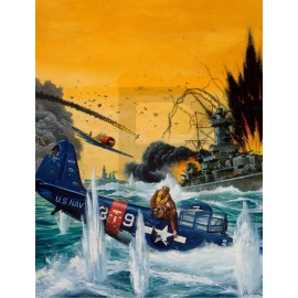 1960s Battle of Midway 11 x 14" Photo