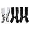 3 Packs Compression Socks Nylon Wire Ventilate Athletic Calf Socks