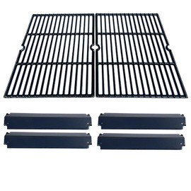 Direct store Parts Kit DG232 Replacement Heat Plates & Cooking Grill fits for Charbroil 463268606 463268007 463268008 463244011 463212511 463224611, Fits for Kenmore 415.166579