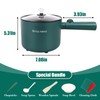 GRILL FORCE Hot Pot Electric, 1.8L Ramen Cooker, Portable Cooker,