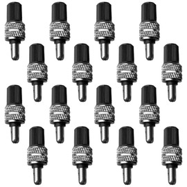 JEYORZY Bicycle Valve Replacement, Adaptor Valve, Bicycle Valve Insert Bicycle Valve Adapter, Valve Nut, Bicycle Valve Adapter, Adapter Wheel Valve Presta, Valve Caps, for Bike Valve