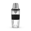 HOST Cocktail Shaker FREEZE Double-Walled Cup with Citrus Reamer, Stainless