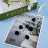 50 Pcs Screws Bolt Covers Caps, Black Hex Nut Protective