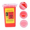 Gatuida 1PC Razor Blade Recycling Storage Container for Barbershop Salon
