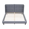 Harper & Bright Designs Queen Size Upholstered Platform Bed Frame
