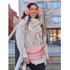 styleBREAKER 01020051 Women's XXL Triangular Scarf with Zigzag Woven Pattern,