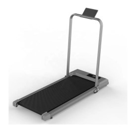 Kreeda 2-IN-1 Folding Electric Portable Fitness Flat Treadmill 2.5HP Motor Home Office Walking Pad Free Installation OEM ODM Ellipticalcolor: Q29-2 Silver