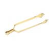 NKlaus Charcoal Tongs Brass Gold Approx. 15 cm Smoking Tongs