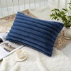decorUhome Faux Fur Throw Pillow Covers 12x20 Set of 2,