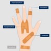 ACTIOMEDIC Elastic Plaster Set, Specially Shaped & Hypoallergenic Plasters, Skin-Friendly