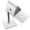 Pelopy 10-Pack Galvanized Square Washers Plates, 5/8 ID, 3.75 x