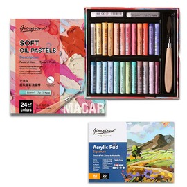 (Easy to draw pictures like oil paintings♪) Paint Trowel & Pastel Paper Included Ready to Draw, Fun Soft Pastel, Art Autumn, Drawing, Project, Popular, Drawing Set, Oil Pastel, Oil Pastel, Painting