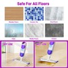 30 Pack Replacement Mop Pads for Swiffer PowerMop, Disposable Moping