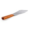 E-SideStep 11 Inch Stainless Steel Wood Handle Fish Spatula