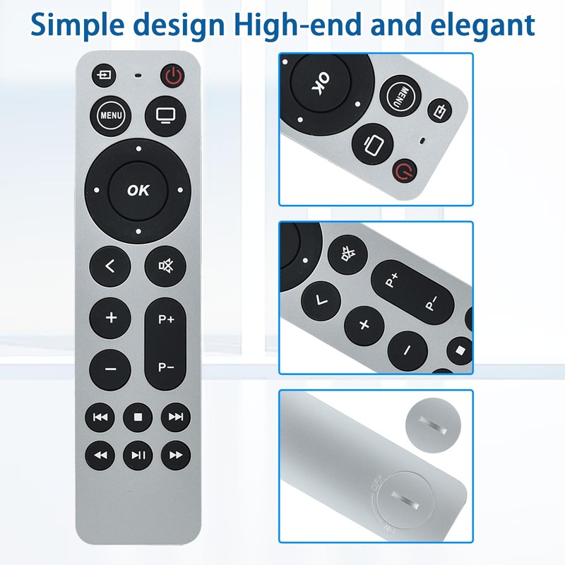Fourmor Universal Replacement Remote Control fit for Apple TV Gen