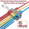 MiJunHD 2 In 4 Out Quick Lever Push-in Electrical Wire