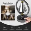 HYMELA Luxury Diamond Desk Lamp Dimmable Bedside Table Lamp Touch