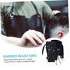 Baluue Hair Scissors Fanny Pack Barber Tool Bag Hairdresser Scissors