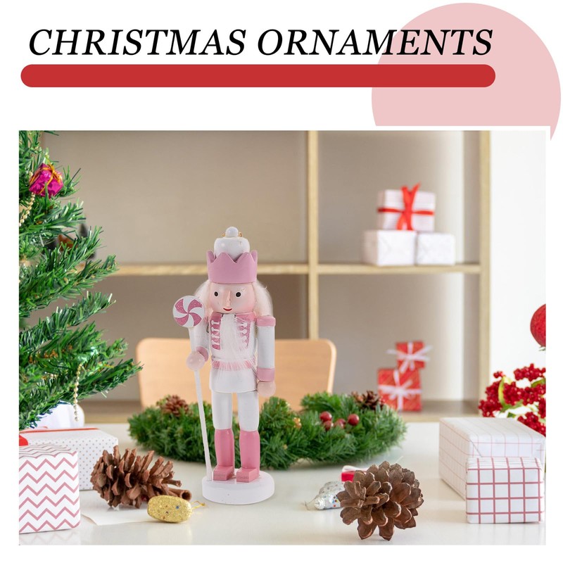 BESPORTBLE Christmas Nutcracker: 5Pcs Hanging Nutcracker Pendant Desktop Nutcracker Ornaments