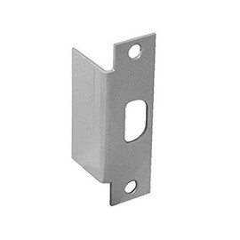 Don-Jo AF 261 13 Gauge Steel Electric Strike Filler Plate, Silver Coated, 1-1/4" Width x 4-7/8" Height (Pack of 10)