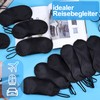 JEFFOUOO Pack of 50 Sleeping Mask, Eye Mask, Sleep Blindfold,