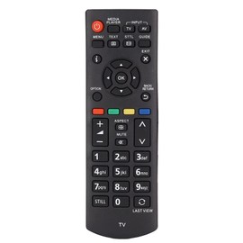 AULCMEET N2QAYB000816 Replaced Remote Control Fit for Panasonic Viera TV TX-32A400B TX-50AW404 TX-L24XM6B TX-L24XM6E TX-L32B6E TX-39A400B TX-L19XM6B TX-L19XM6E TX-32A400E TX-39AW404 TX-39A400Y