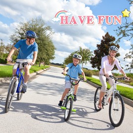 IPETRK Kickstand for Kids Bike for 16 18 20 Inch Adjustable Folding Center Mount Children's Bicycles Pink Aluminium Alloy Bike Kick Stand Easy Install