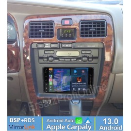 Autoparts-radio For 1996-2002 Toyota 4runner Apple Carplay Car Stereo Radio Android 13 +Camera