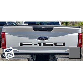 Decal Mods 2021-2025 Tailgate Insert Decals Letters Inlays Indent Stickers (Thin Decal) for Ford F150 (2021-2025) Dark Gray/Grey - CDG
