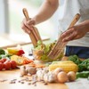 Spurtle Set, Natural Acacia Wooden Kitchen Utensils Set of 4,