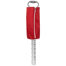JP Lann Deluxe Shag Bag Golf Ball Retriever | Rustproof Aluminum Shaft and Handle (Holds 75 Balls)